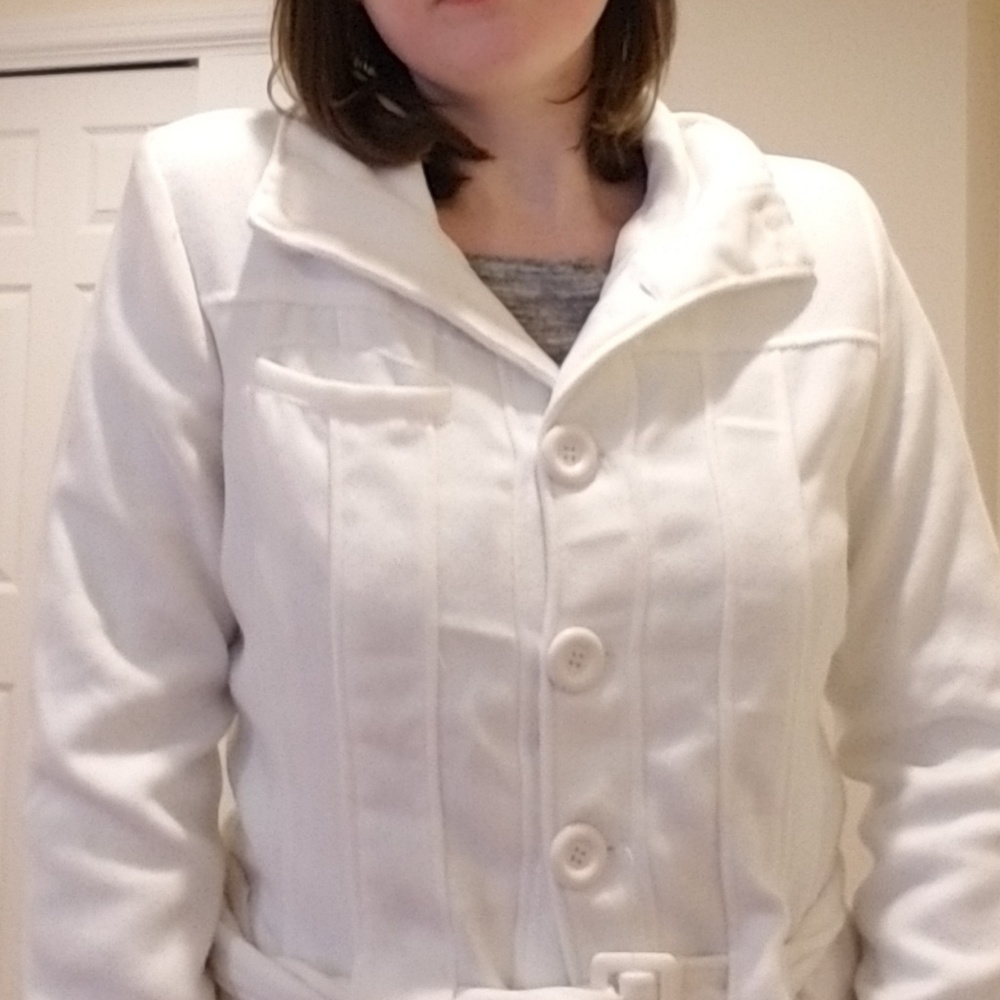 White coat worn once !